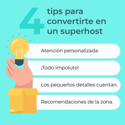 4 TIPS PARA CONVERTIRTE EN SUPERHOST