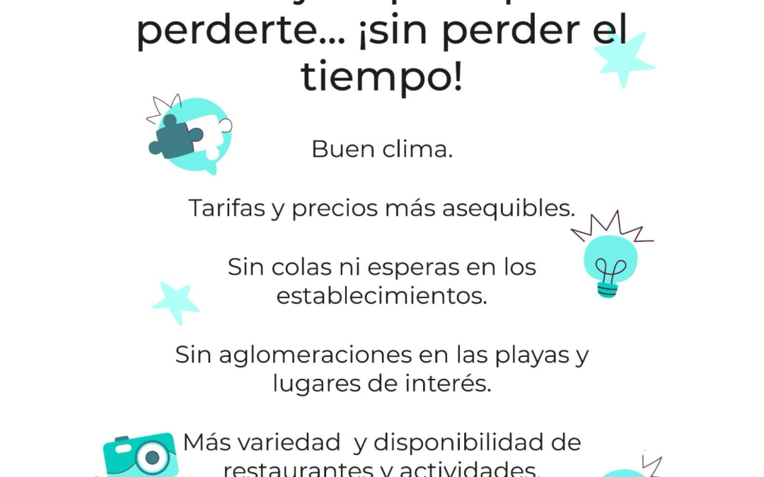 ¿VIAJAR EN MAYO O JUNIO? POR QUÉ NO